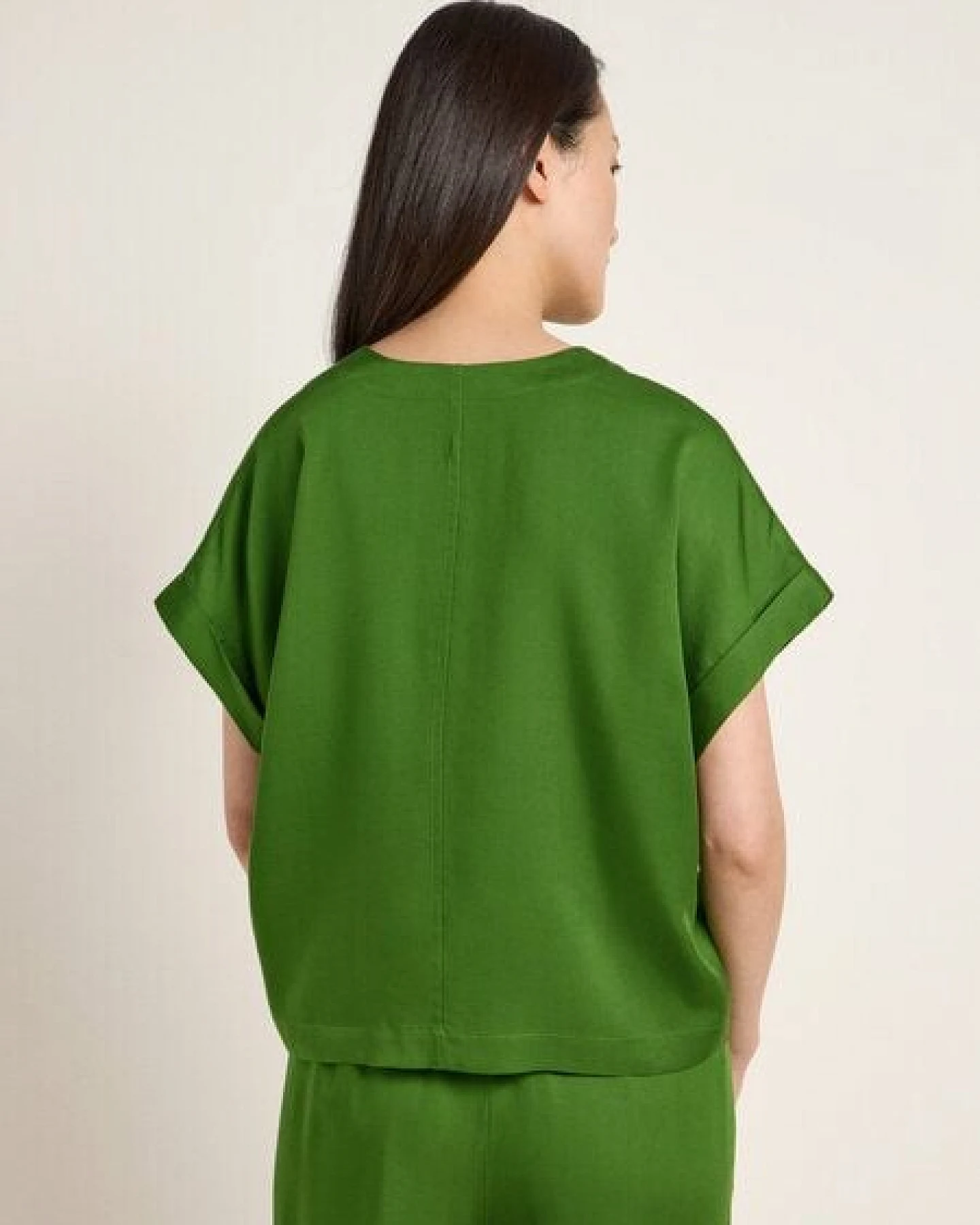 LANIUS Blusenshirt aus Tencel Lyocell – Ansicht 2