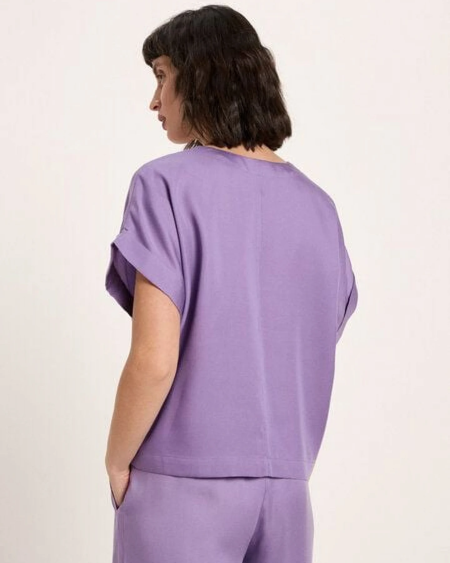 LANIUS Blusenshirt aus Tencel Lyocell – Ansicht 4