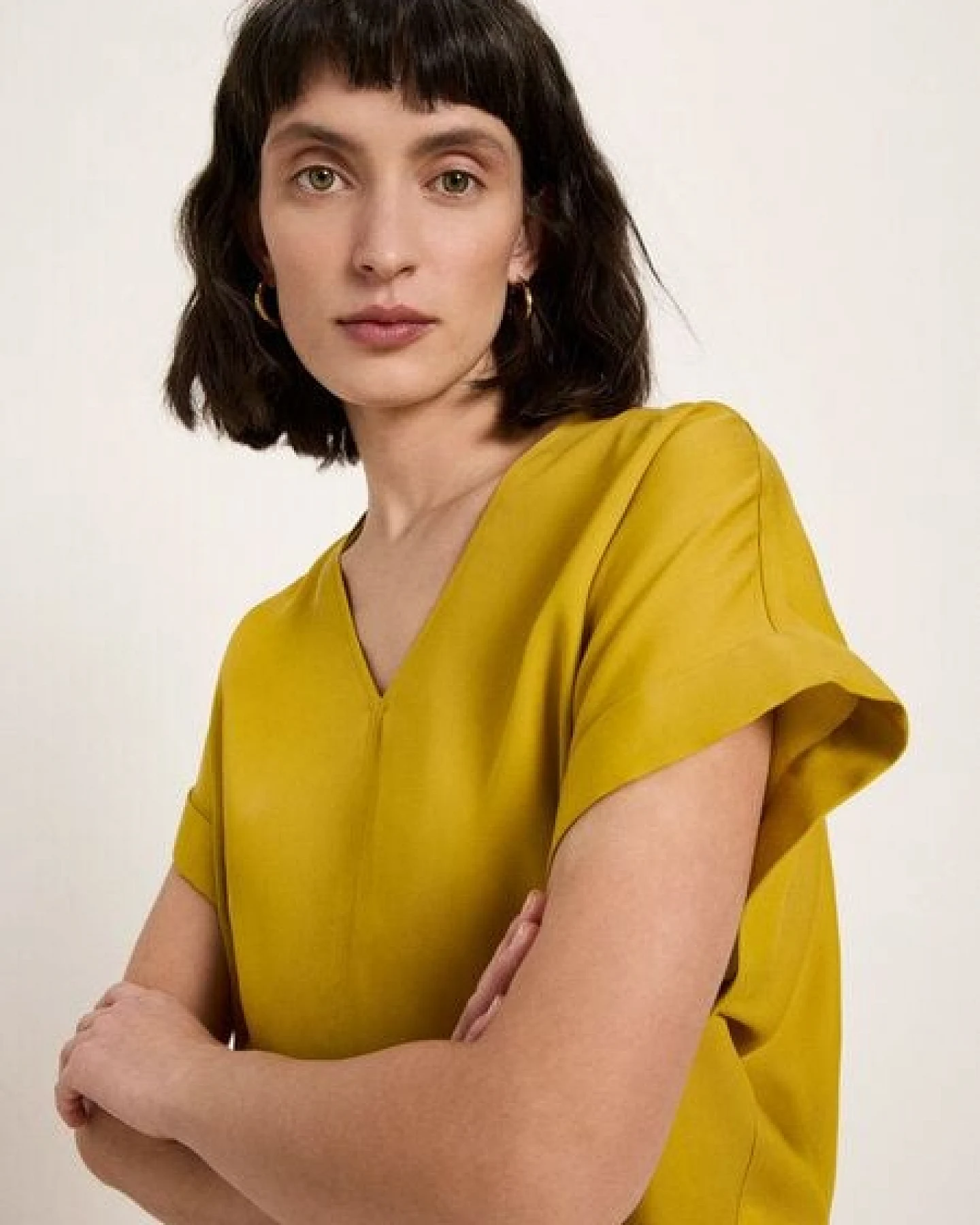 LANIUS Blusenshirt aus Tencel Lyocell – Ansicht 4