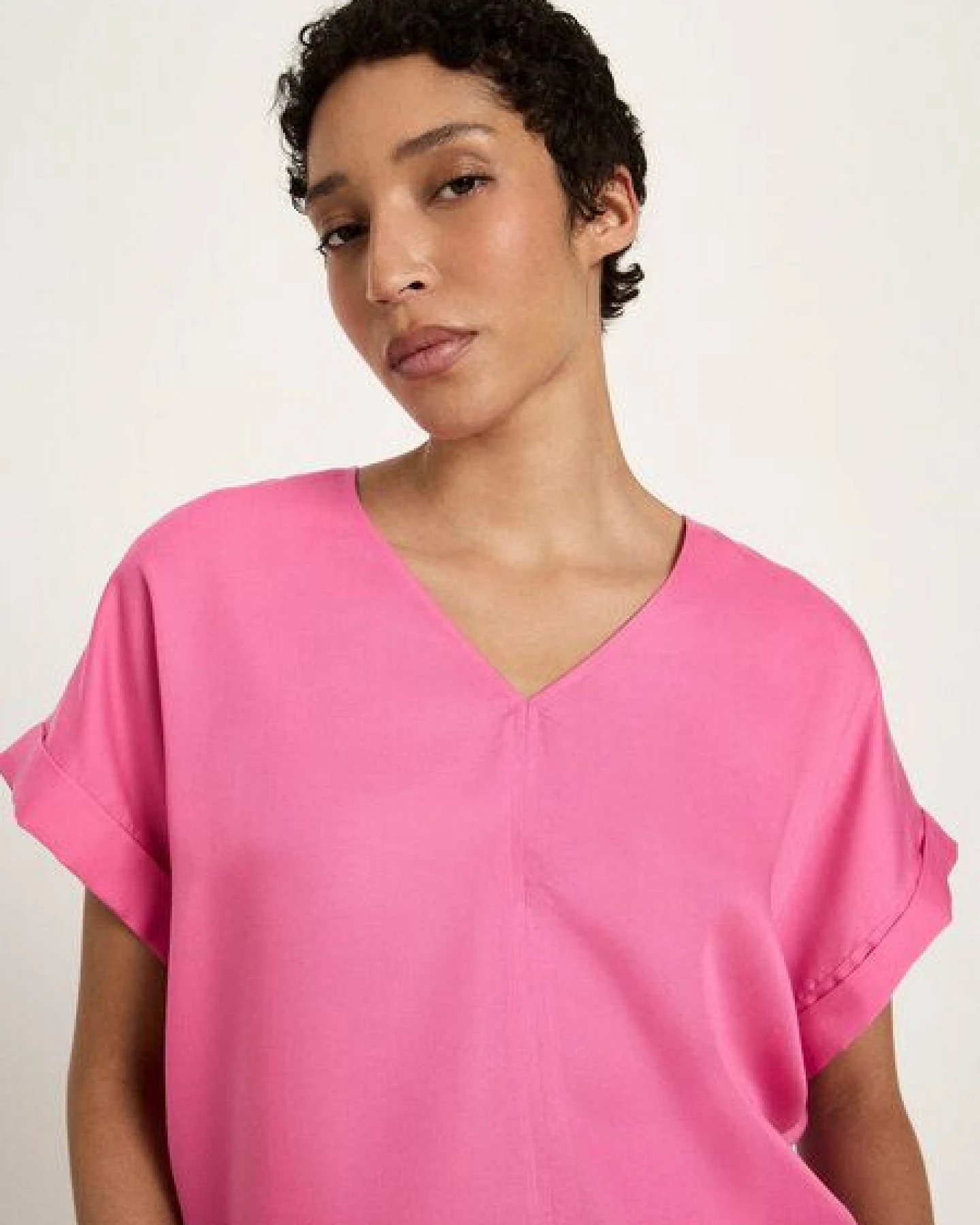 LANIUS Blusenshirt aus Tencel Lyocell – Ansicht 3