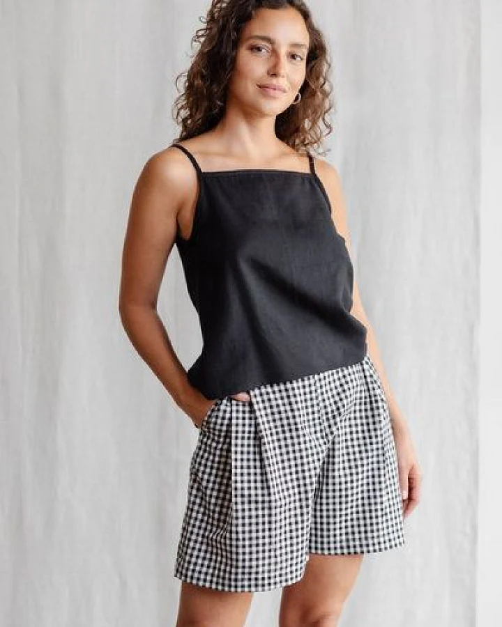 Jyoti - Fair Works Hanf/Tencel Trägertop Lilea