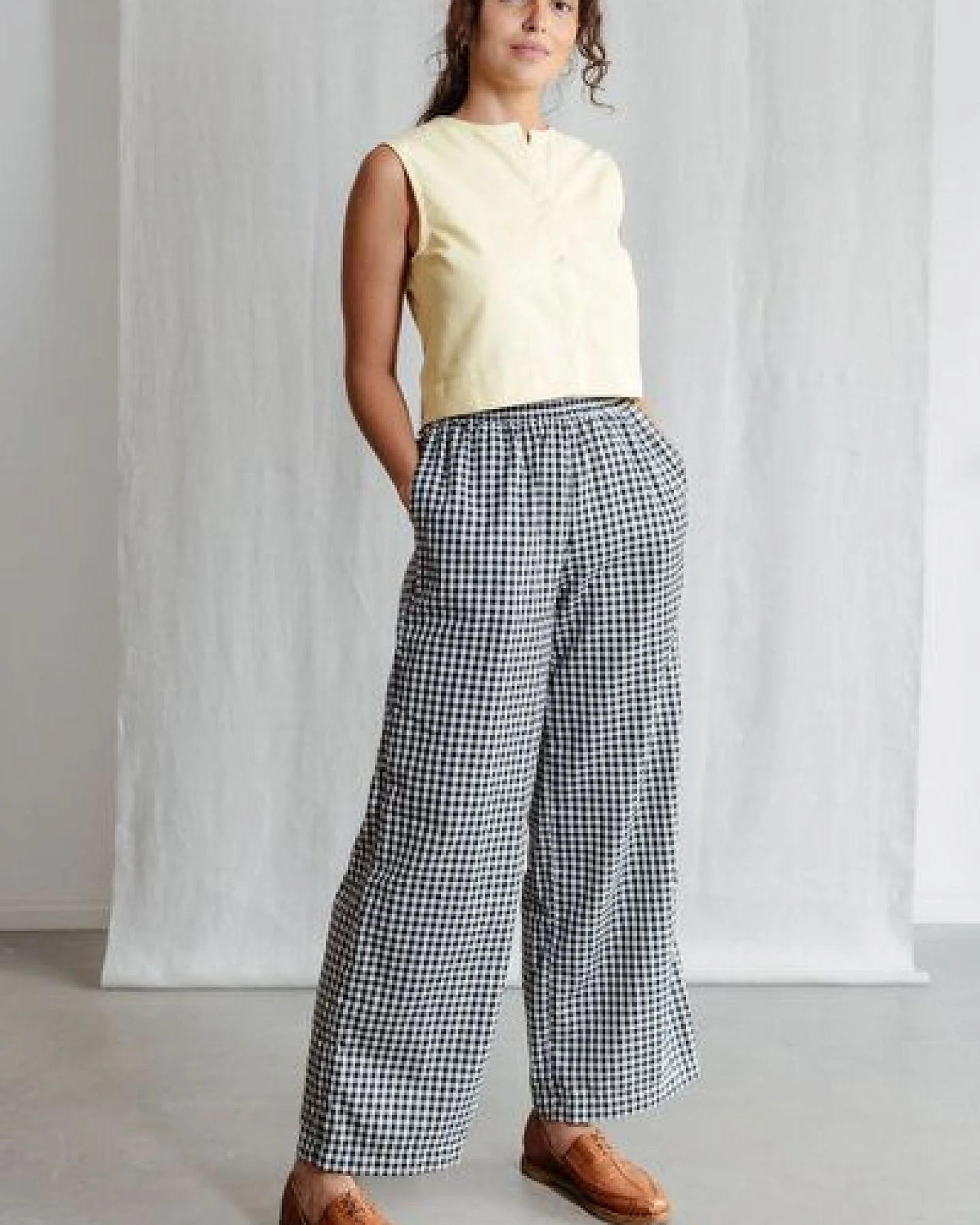 Jyoti - Fair Works Bio-Baumwoll Hose Jayan – Ansicht 2