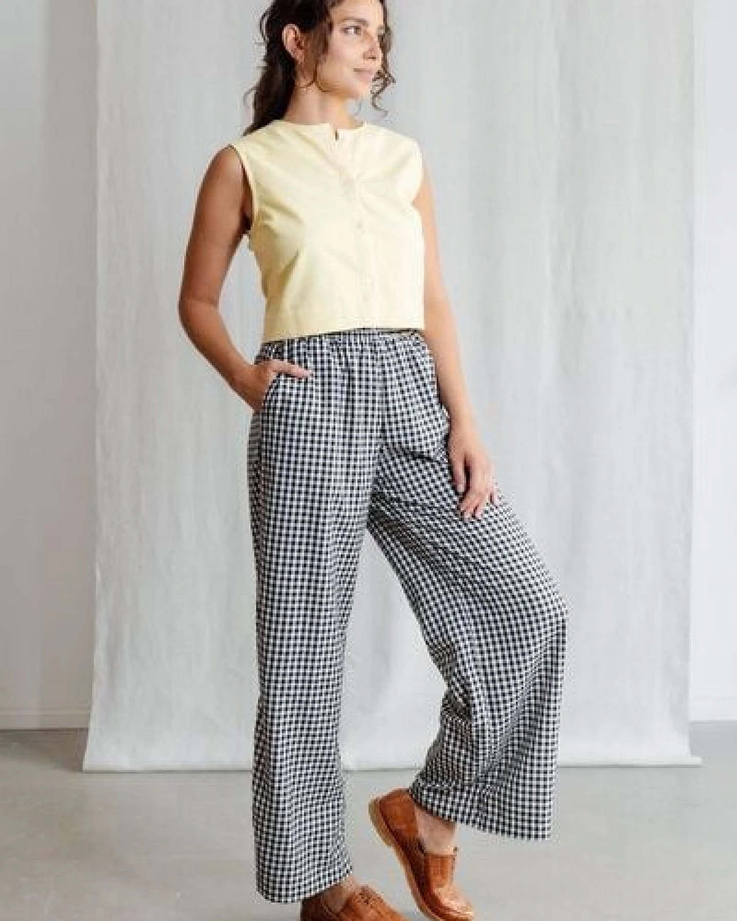 Jyoti - Fair Works Bio-Baumwoll Hose Jayan – Ansicht 3