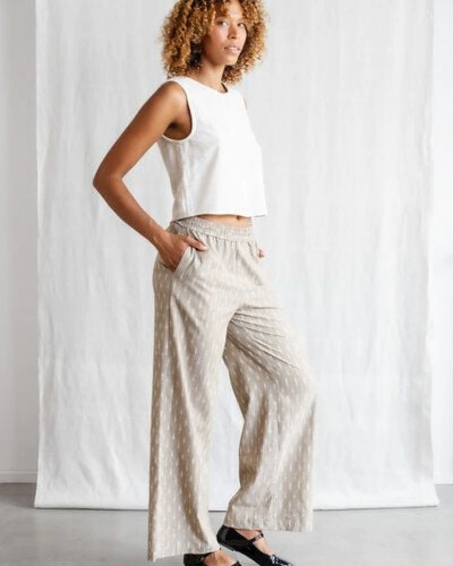 Jyoti - Fair Works Bio-Baumwoll Hose Jayan – Ansicht 4