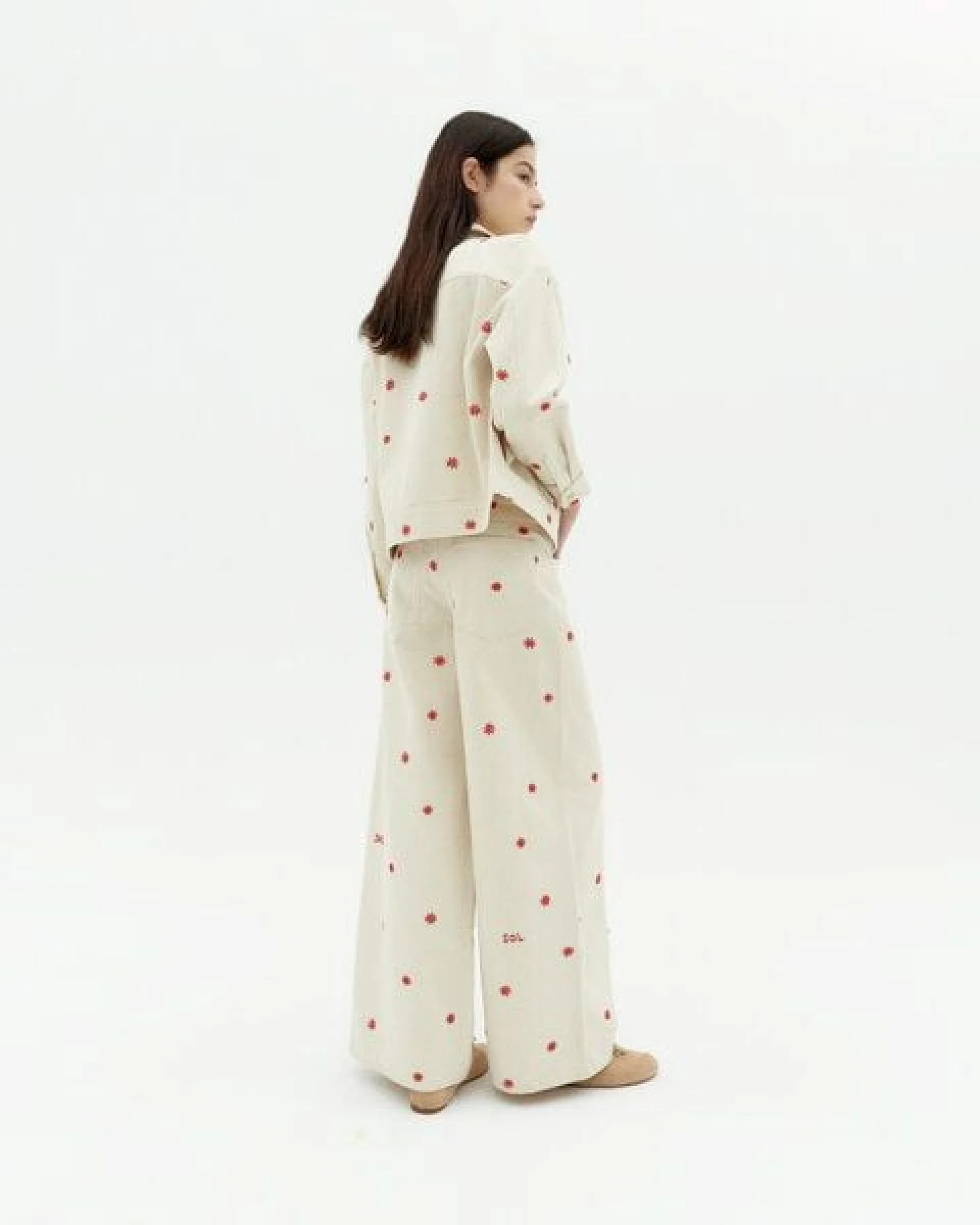 thinking mu Frans - Damen Jacke aus Bio-Baumwolle – Ansicht 4
