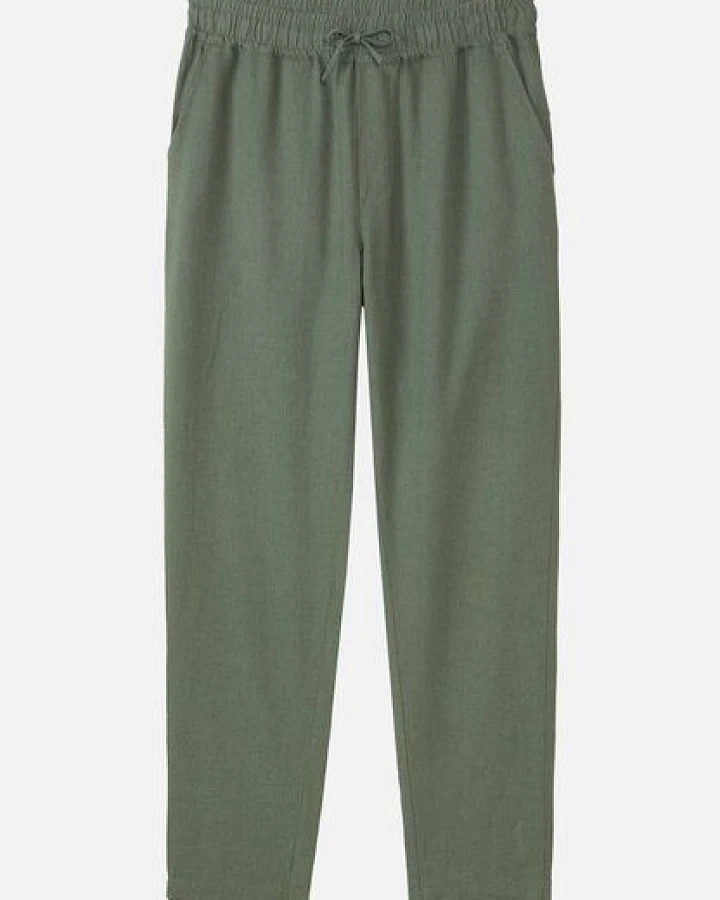 Herren Hose aus Leinen und LENZING ECOVERO Viskose Mix - TANGELO - recolution