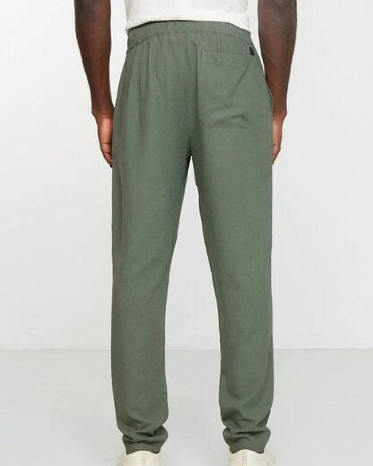 Herren Hose aus Leinen und LENZING ECOVERO Viskose Mix - TANGELO - recolution – Ansicht 4