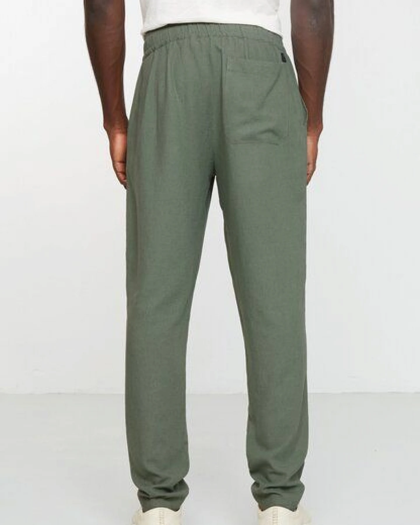 Herren Hose aus Leinen und LENZING ECOVERO Viskose Mix - TANGELO - recolution – Ansicht 4