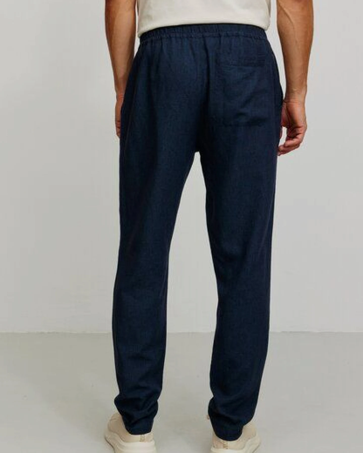 Herren Hose aus Leinen und LENZING ECOVERO Viskose Mix - TANGELO - recolution – Ansicht 4