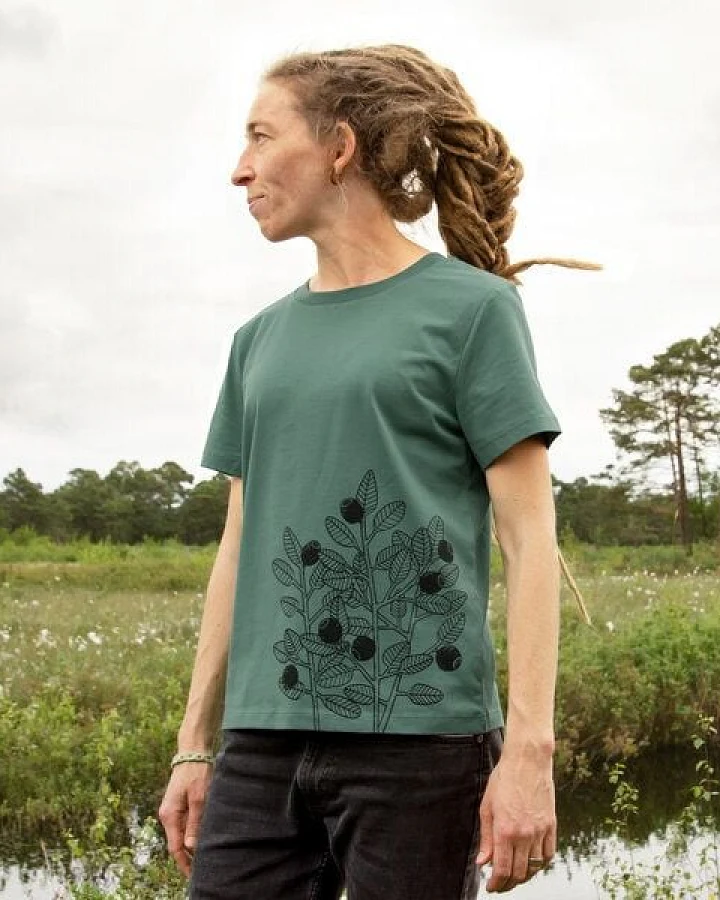 Cmig Blaubeer T-Shirt Damen in green bay