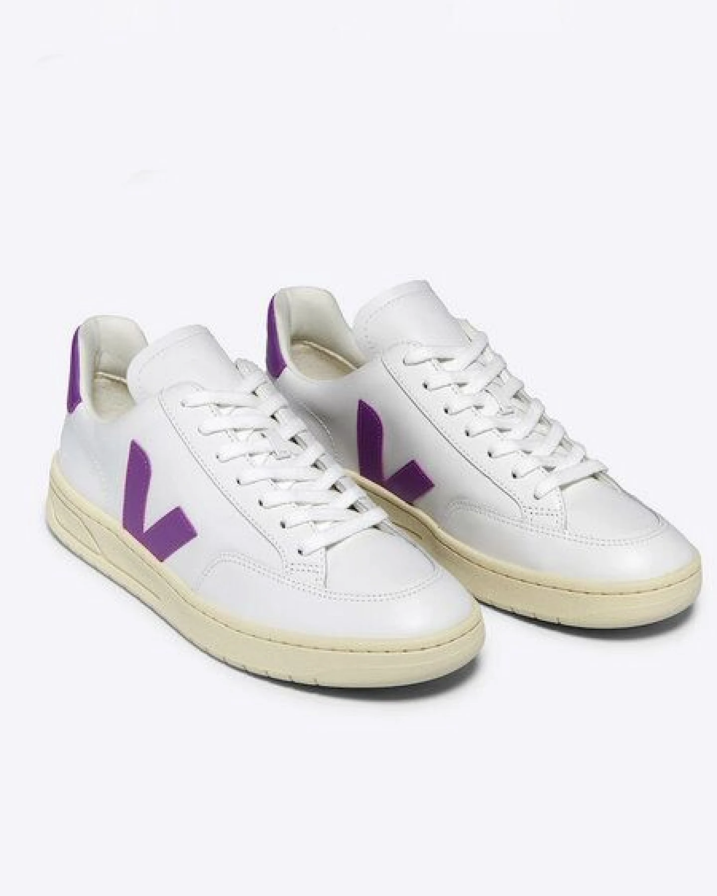 VEJA V-12 Leather Extra White Cosmos – Ansicht 2