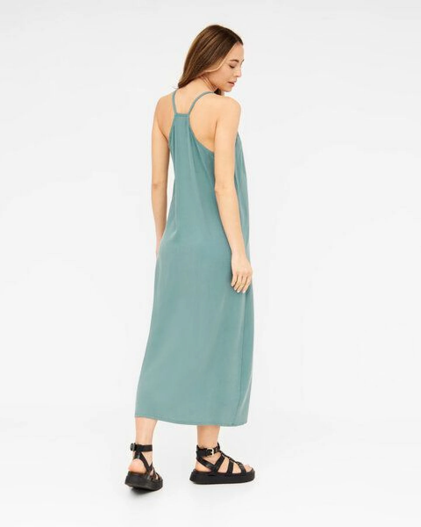 WiDDA berlin Maxikleid MAXISI aqua aus TENCEL® – Ansicht 3