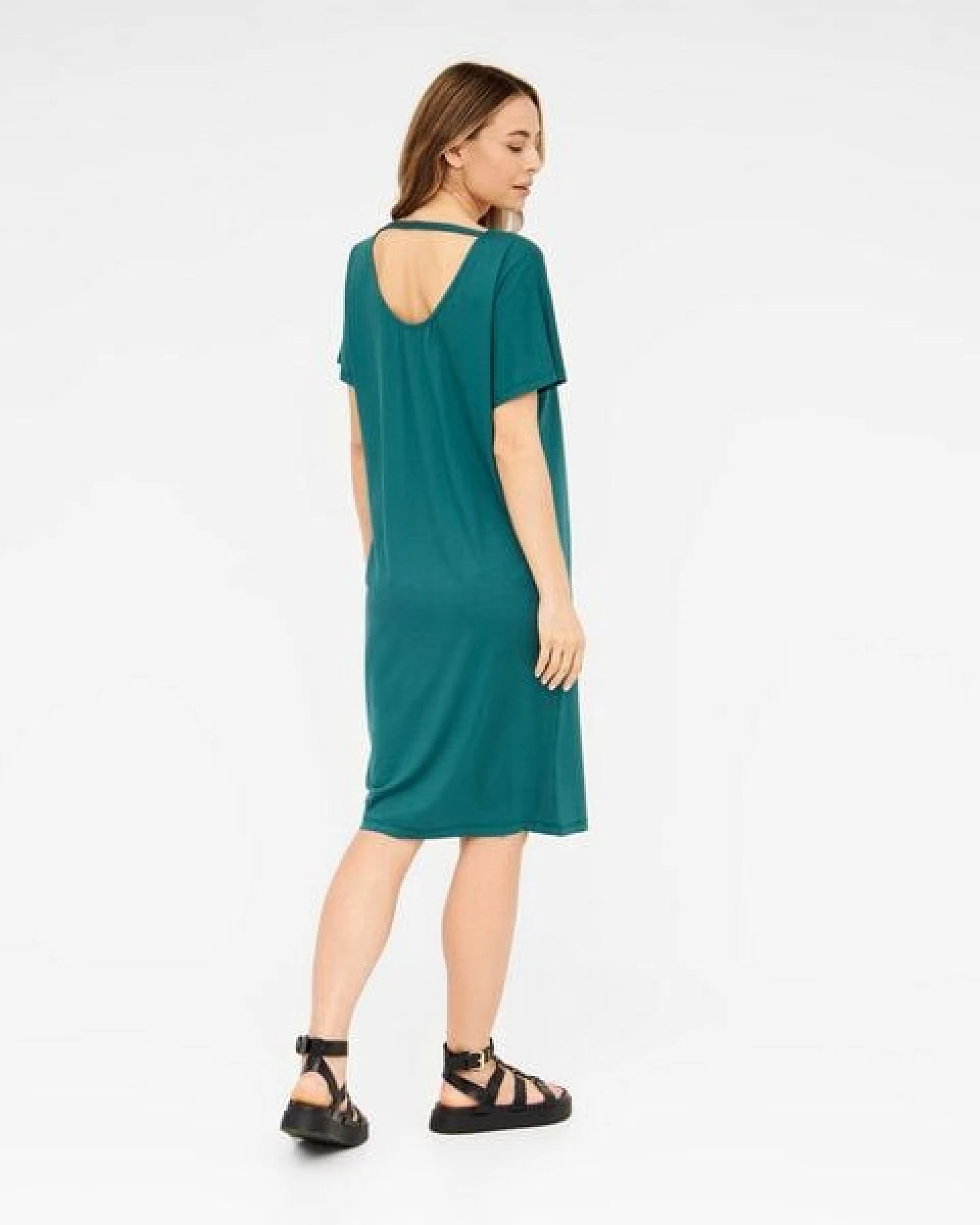 WiDDA berlin Rückenfreies Jerseykleid FARLO aus TENCEL® – Ansicht 3
