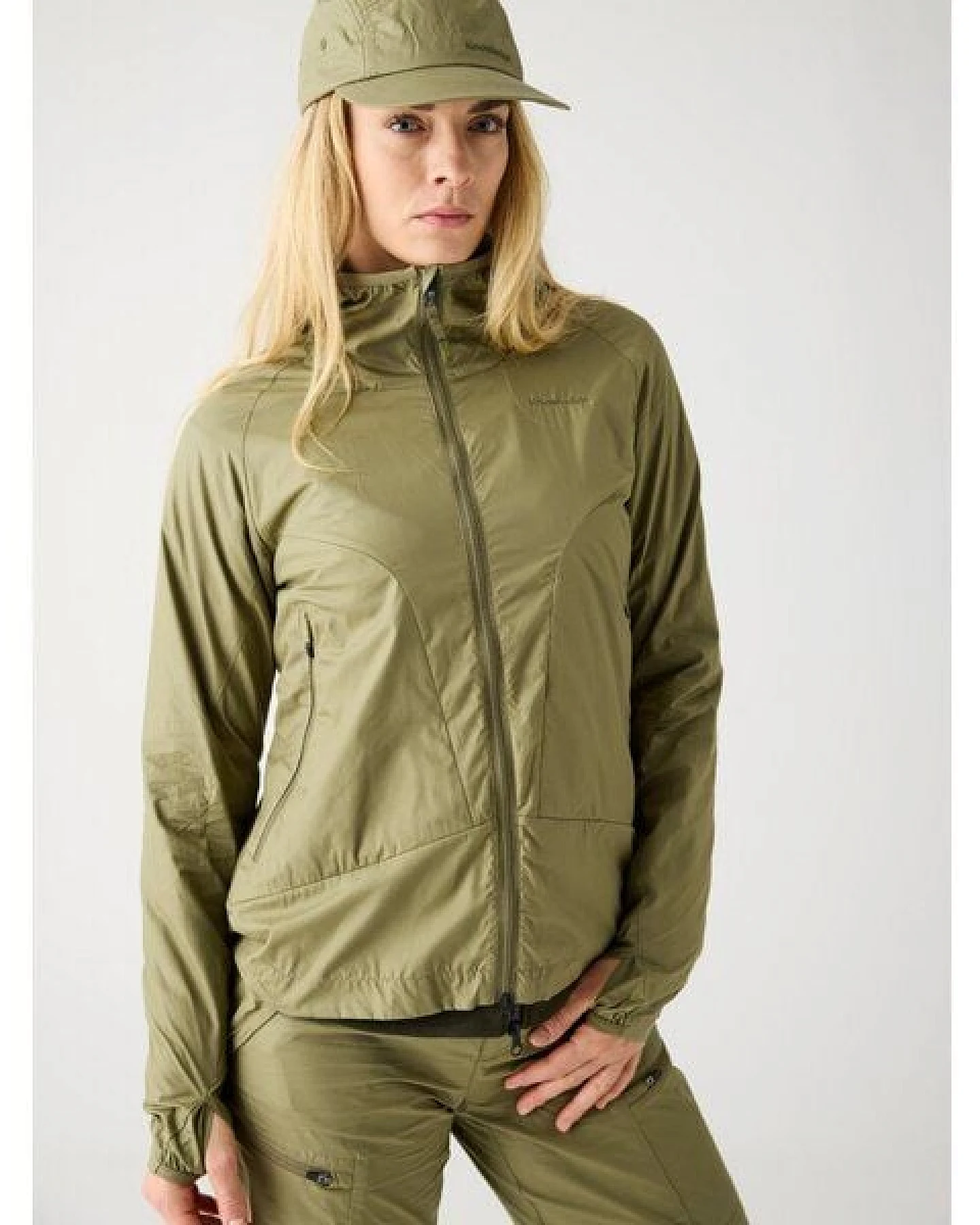KnowledgeCotton Apparel Vent Ripstop 90 Jacke aus 100% Bio-Baumwolle - Wasserabweisend - GOTS/Vegan – Ansicht 2