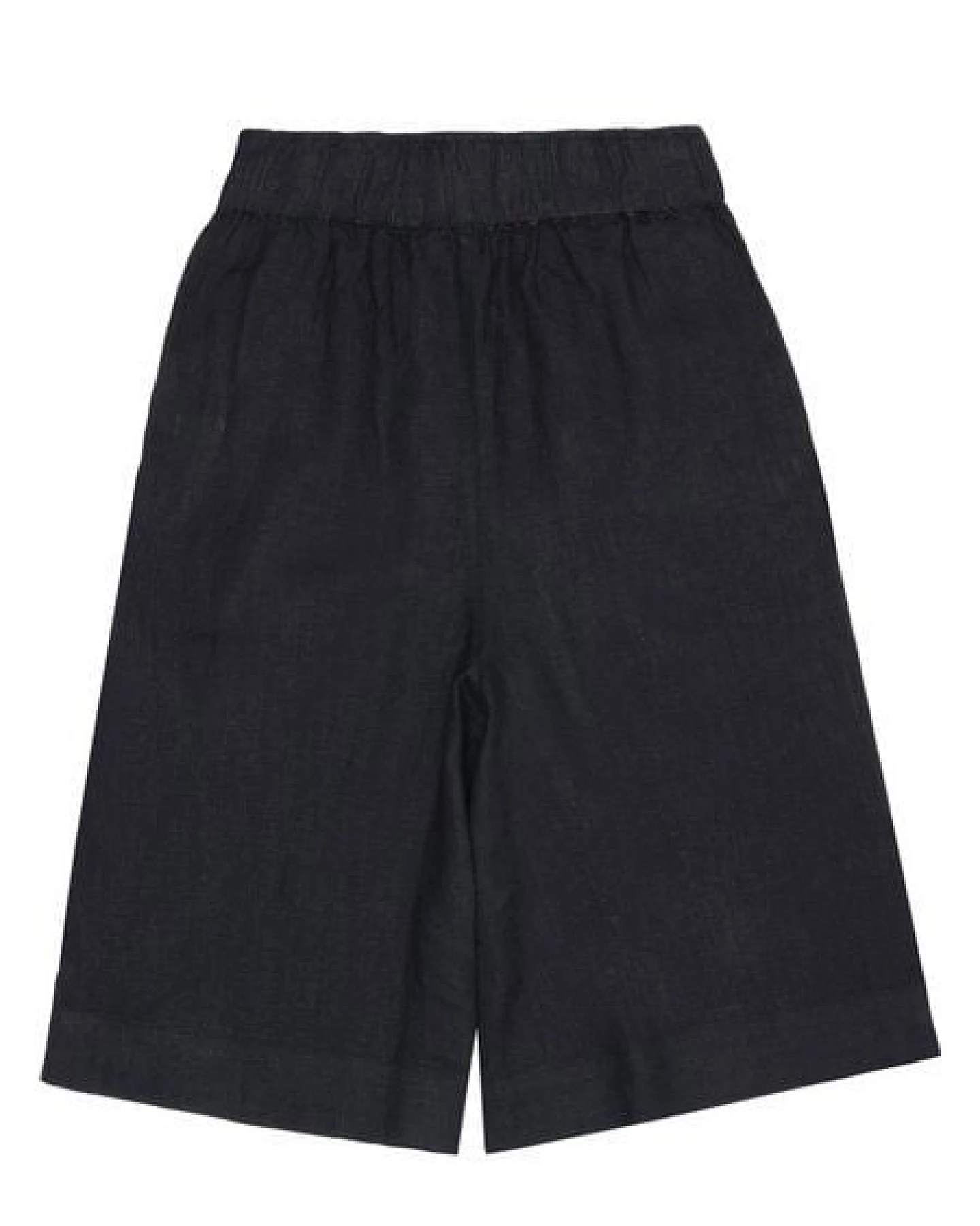 KnowledgeCotton Apparel EVE Culotte hohe Leinen-Shorts - GOTS/Vegan – Ansicht 4
