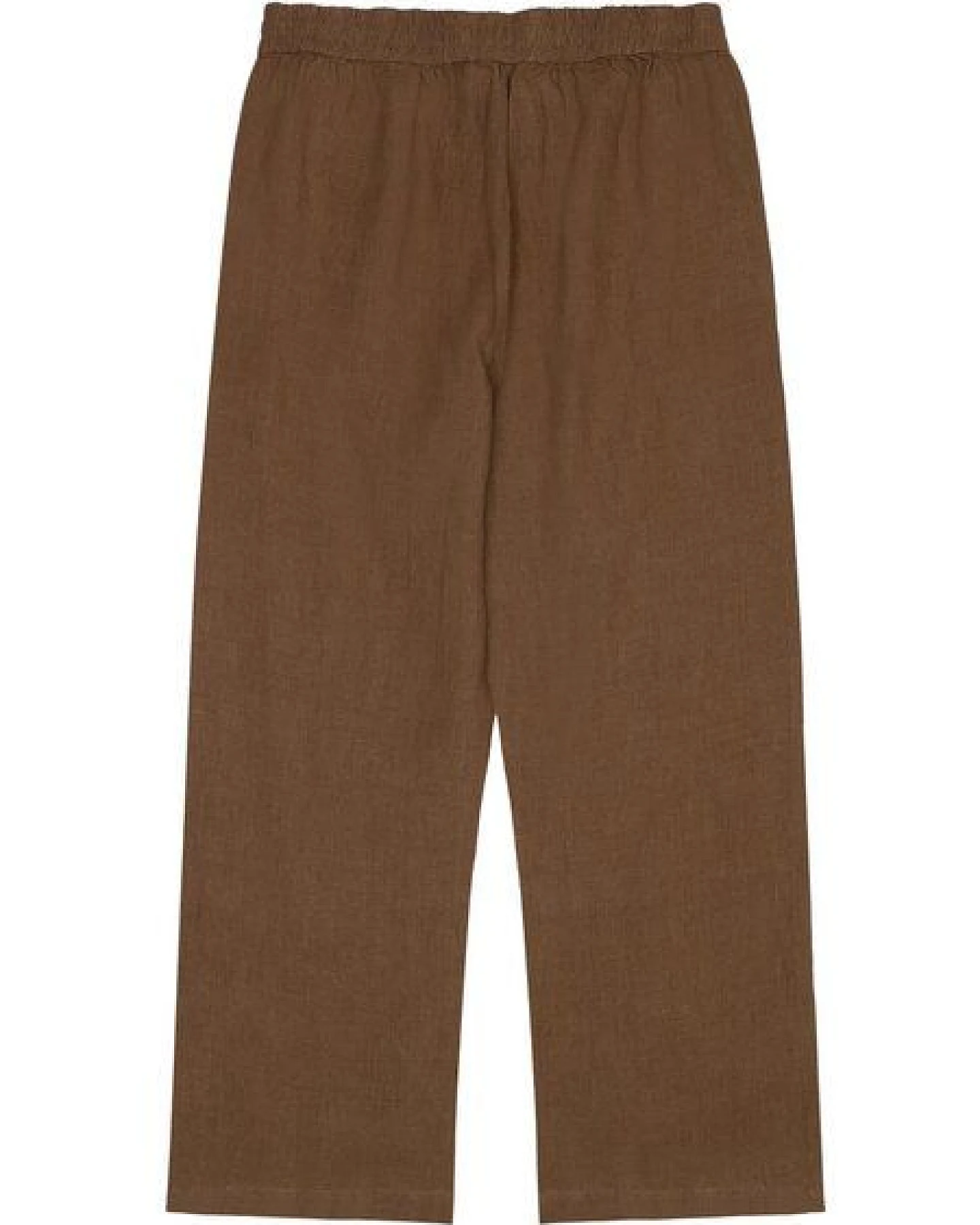 KnowledgeCotton Apparel POSEY weite, mittelhohe Leinenhose - GOTS/Vegan – Ansicht 2