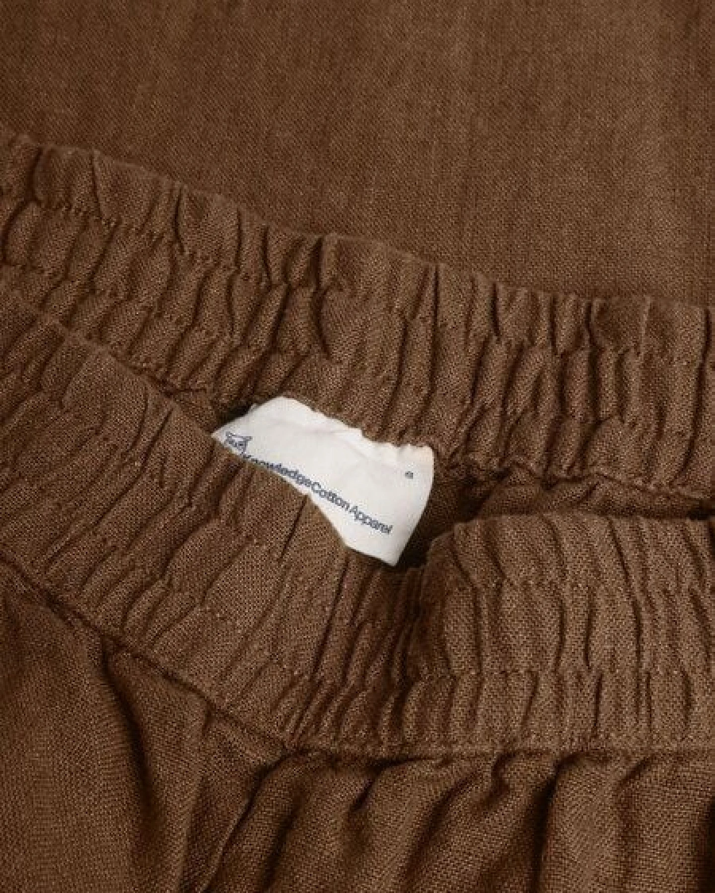 KnowledgeCotton Apparel POSEY weite, mittelhohe Leinenhose - GOTS/Vegan – Ansicht 4