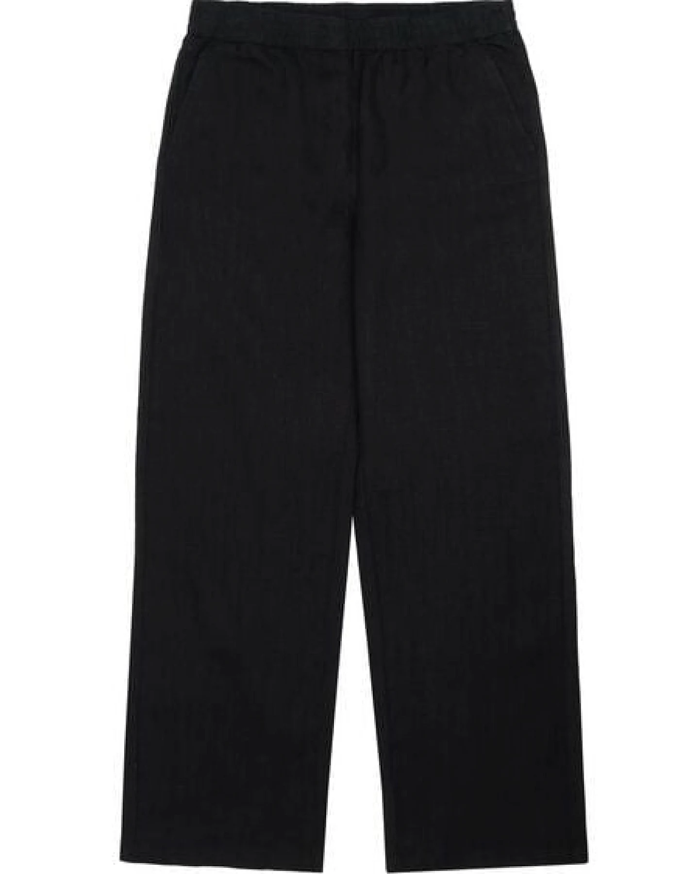 KnowledgeCotton Apparel POSEY weite, mittelhohe Leinenhose - GOTS/Vegan – Ansicht 4