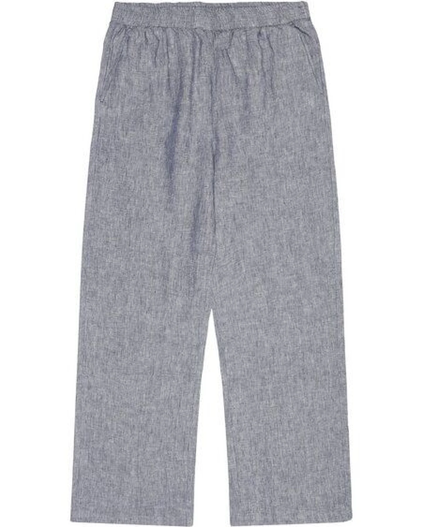 KnowledgeCotton Apparel POSEY weite, mittelhohe Leinenhose - GOTS/Vegan – Ansicht 2