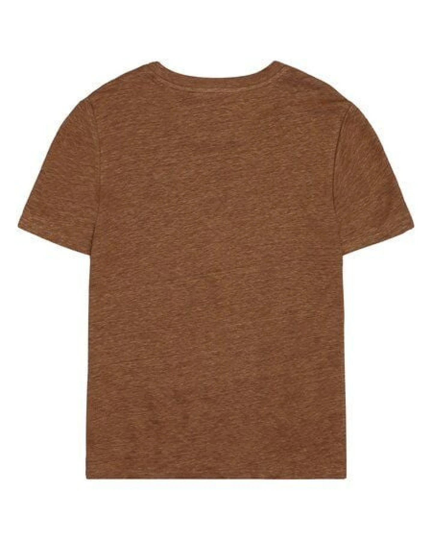 KnowledgeCotton Apparel Regular Leinen-T-Shirt aus Bio-Leinen - GOTS/Vegan – Ansicht 3