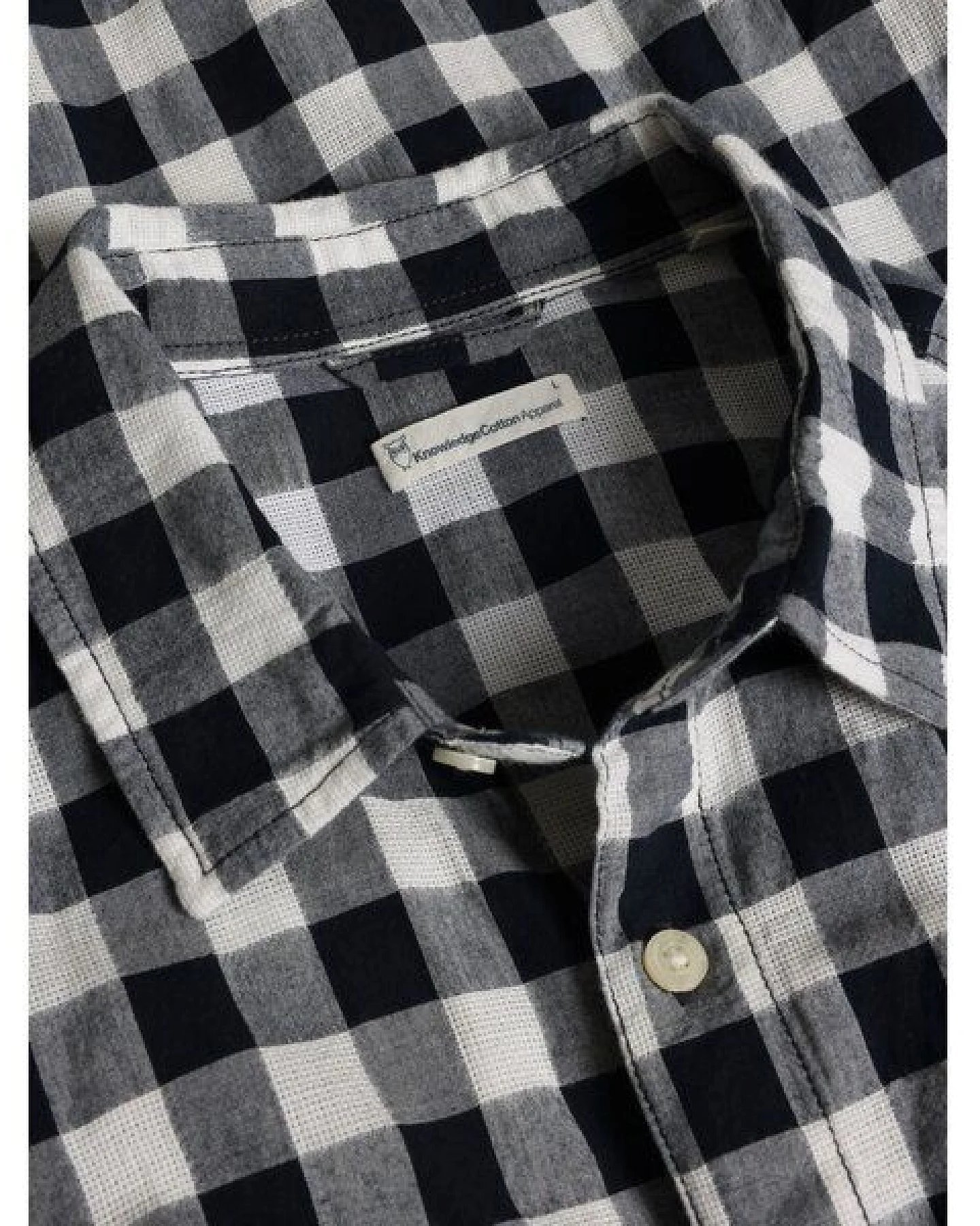 KnowledgeCotton Apparel Regular checked Hemd aus Bio-Baumwolle - GOTS/Vegan – Ansicht 4