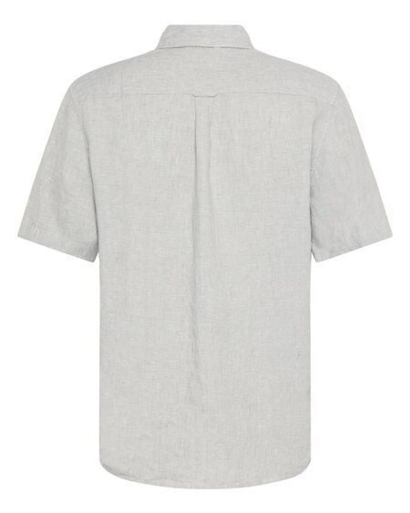 KnowledgeCotton Apparel Regular Leinen-Shirt mit kurzen Ärmeln Hemd - GOTS/Vegan – Ansicht 2