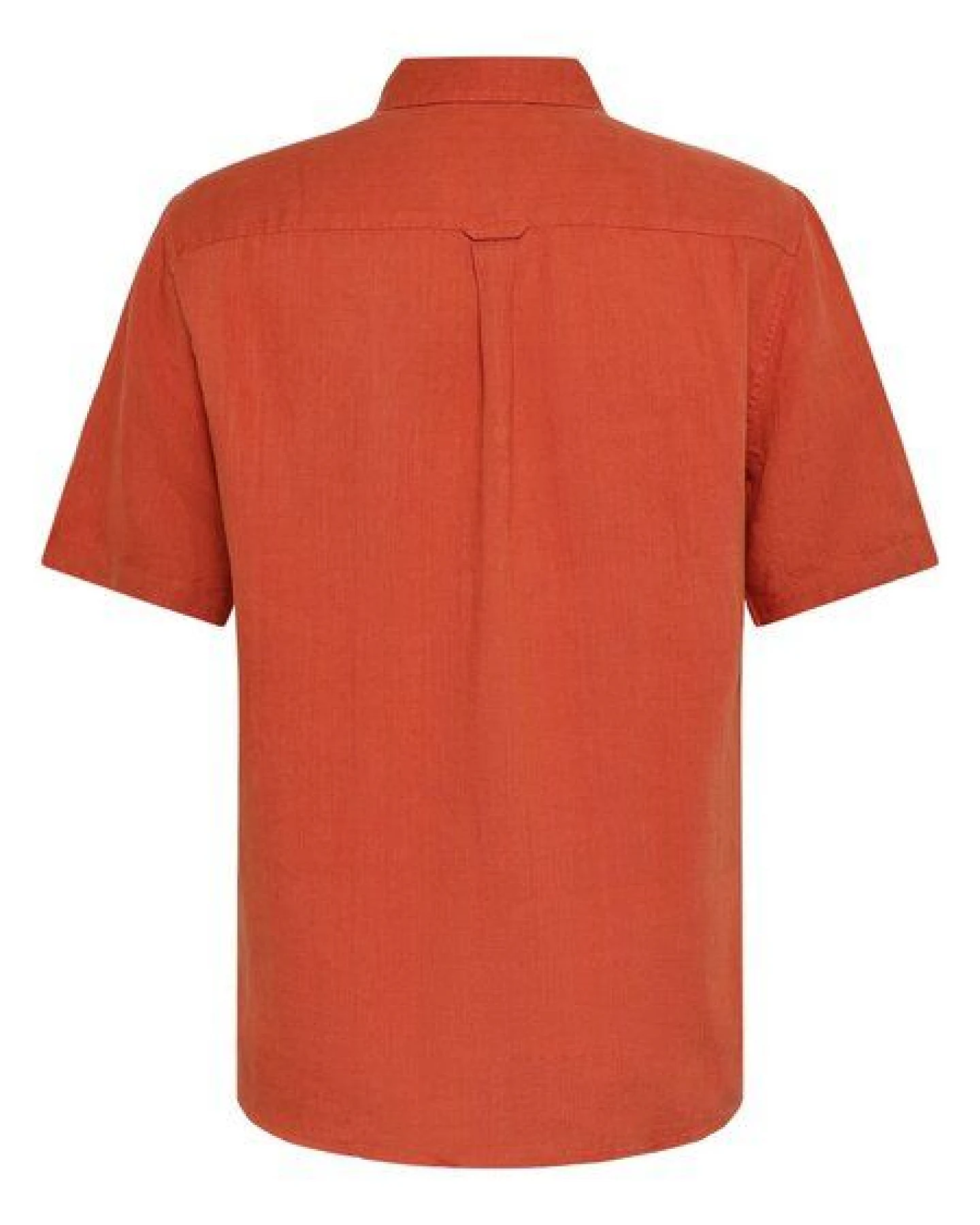 KnowledgeCotton Apparel Regular Leinen-Shirt mit kurzen Ärmeln Hemd - GOTS/Vegan – Ansicht 3