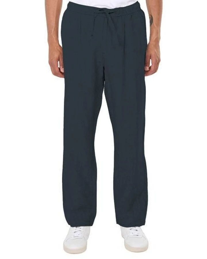 Produktseite: KnowledgeCotton Apparel Lange Hose FIG Loose aus Bio-Leinen