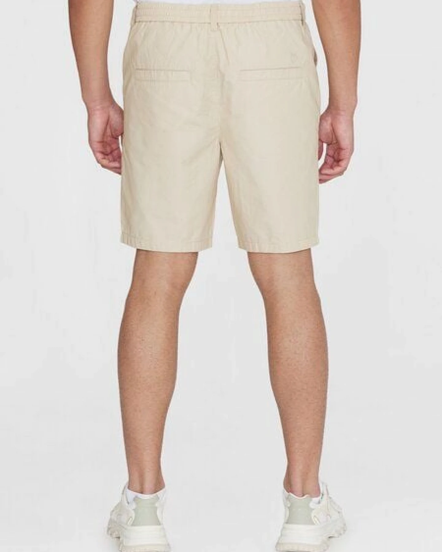 KnowledgeCotton Apparel Popelin Shorts FIG Loose aus Bio-Baumwolle – Ansicht 3