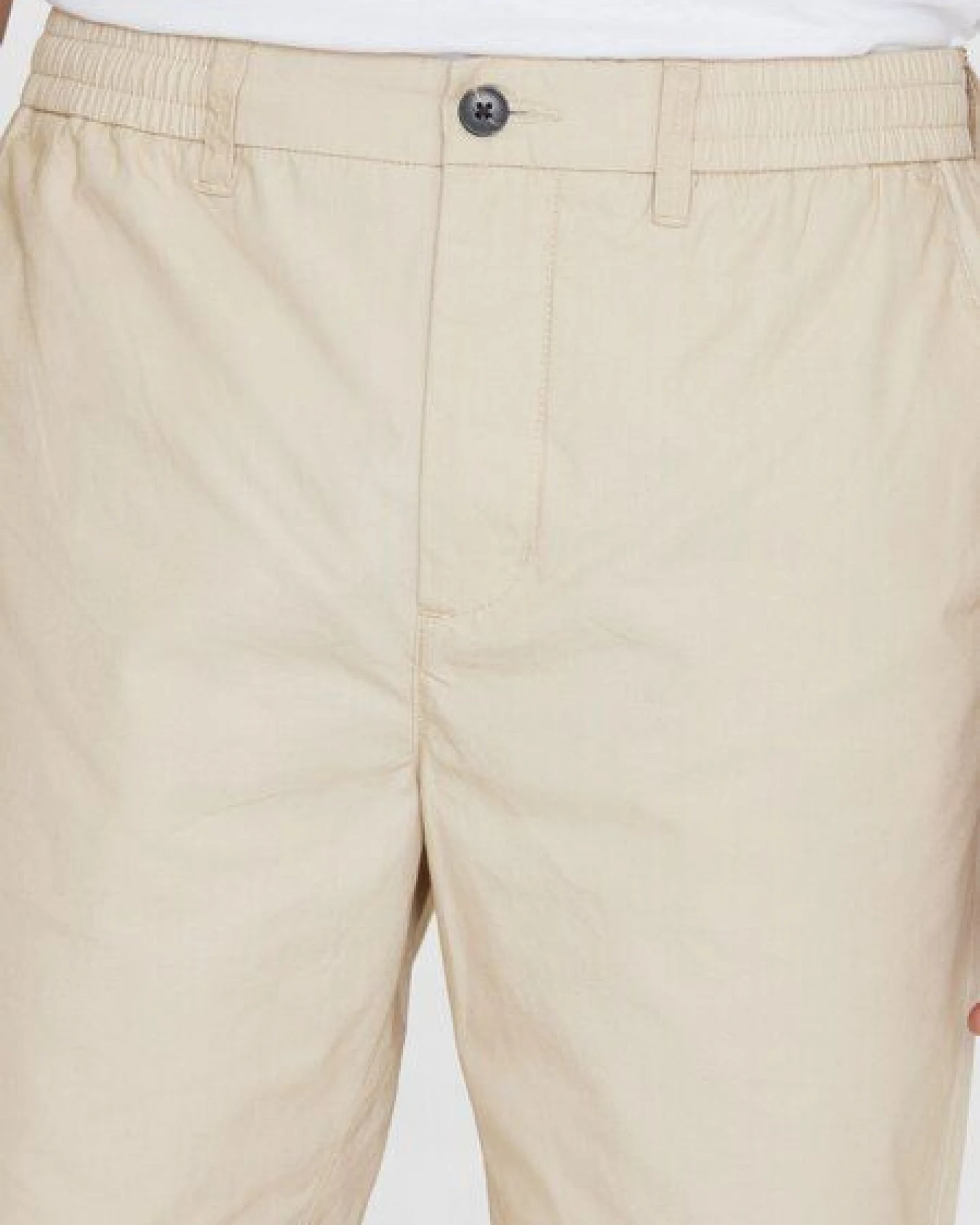 KnowledgeCotton Apparel Popelin Shorts FIG Loose aus Bio-Baumwolle – Ansicht 4