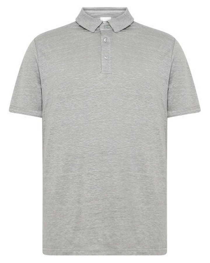 KnowledgeCotton Apparel Poloshirt Regular aus Bio-Leinen