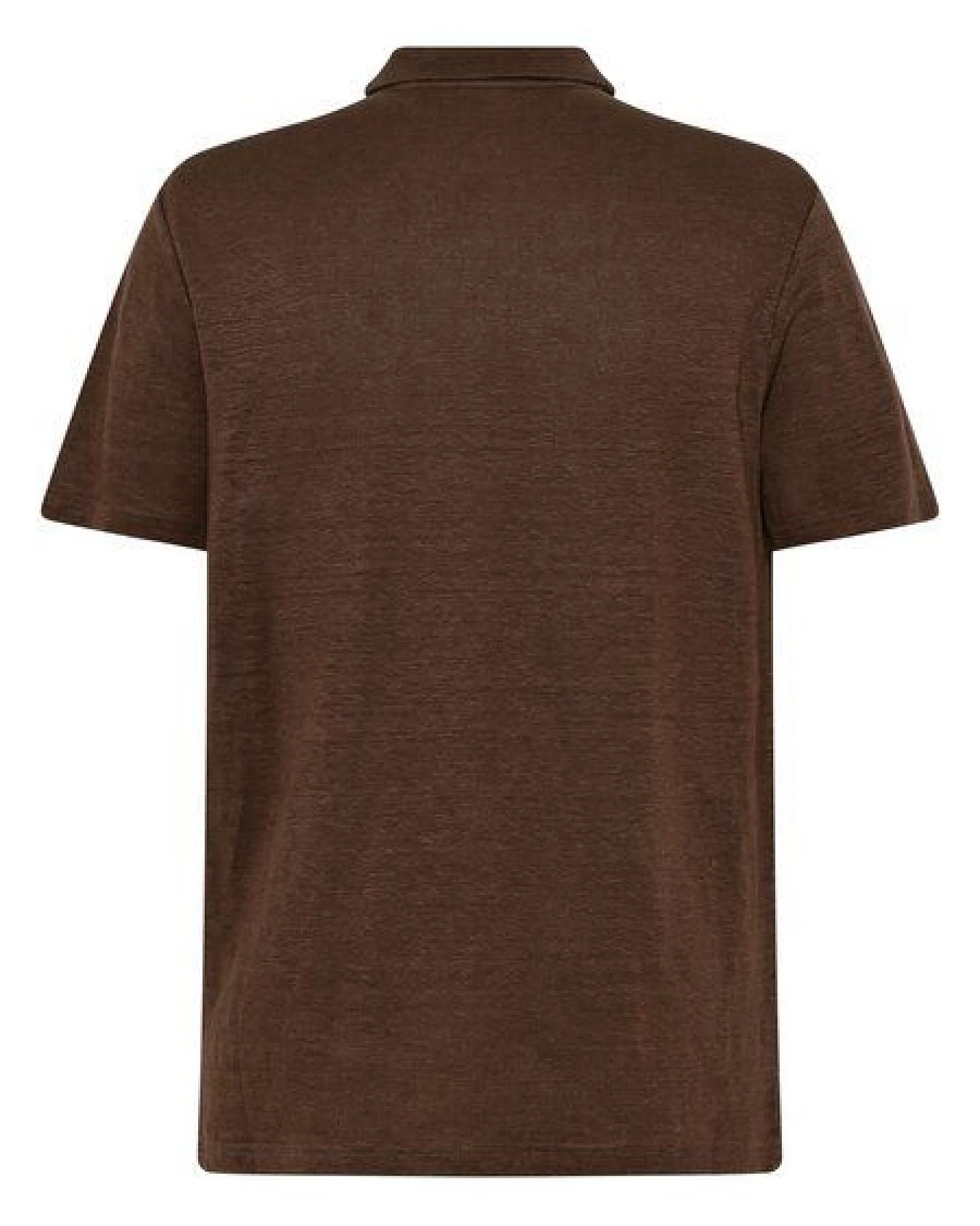 KnowledgeCotton Apparel Poloshirt Regular aus Bio-Leinen – Ansicht 4