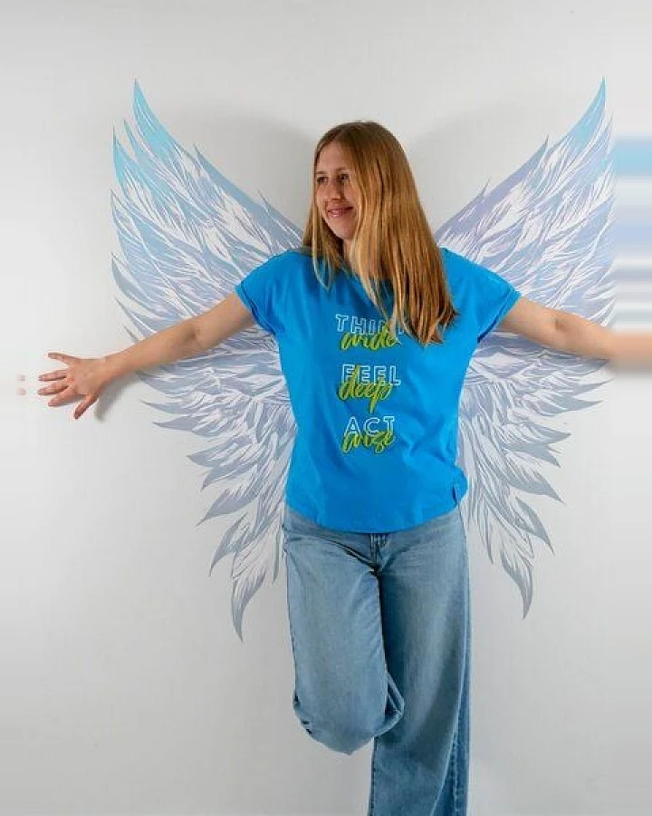 SPARKLES OF LIGHT Boxy Shirt