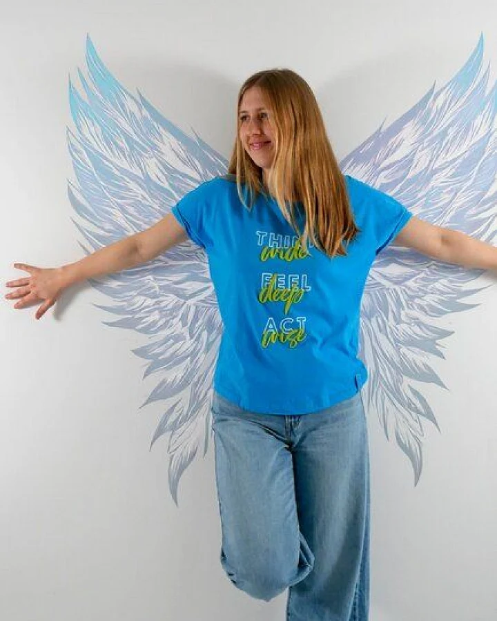 SPARKLES OF LIGHT Boxy Shirt