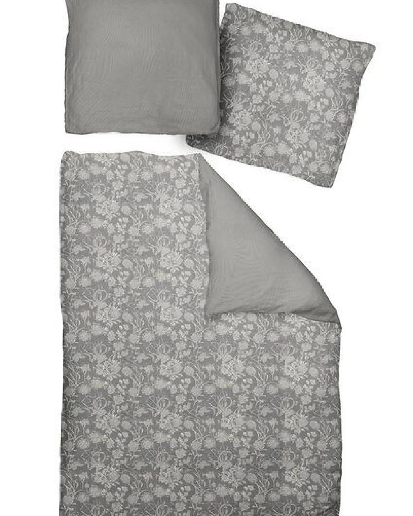 Nature by Adam Bettwäsche 2tlg aus 100% Bio-Baumwolle - Made in Germany - Flower Cuveé Light – Ansicht 3