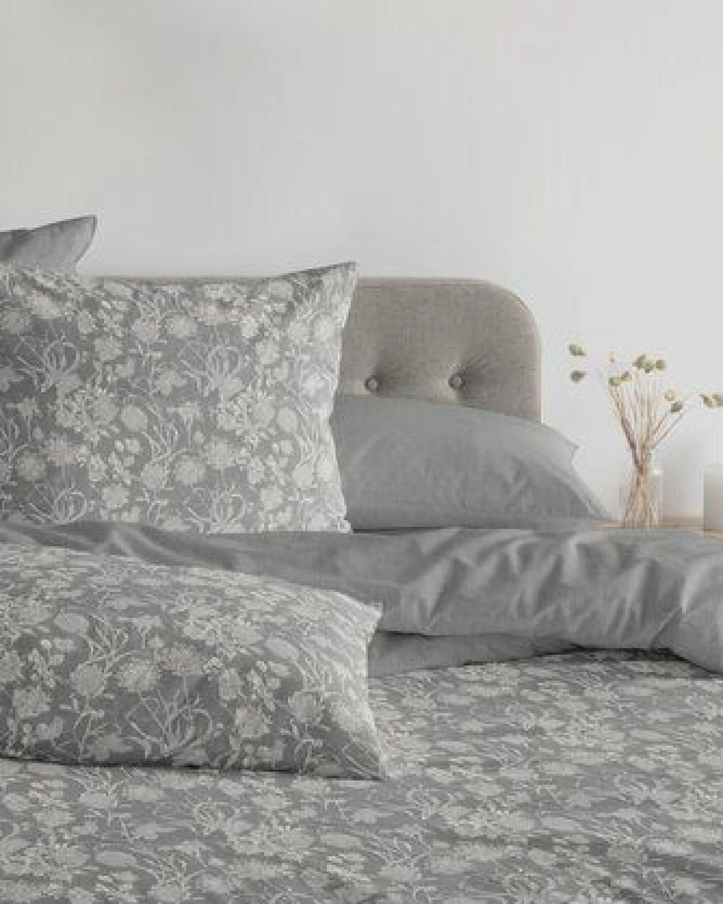Nature by Adam Bettwäsche 2tlg aus 100% Bio-Baumwolle - Made in Germany - Flower Cuveé Light – Ansicht 4