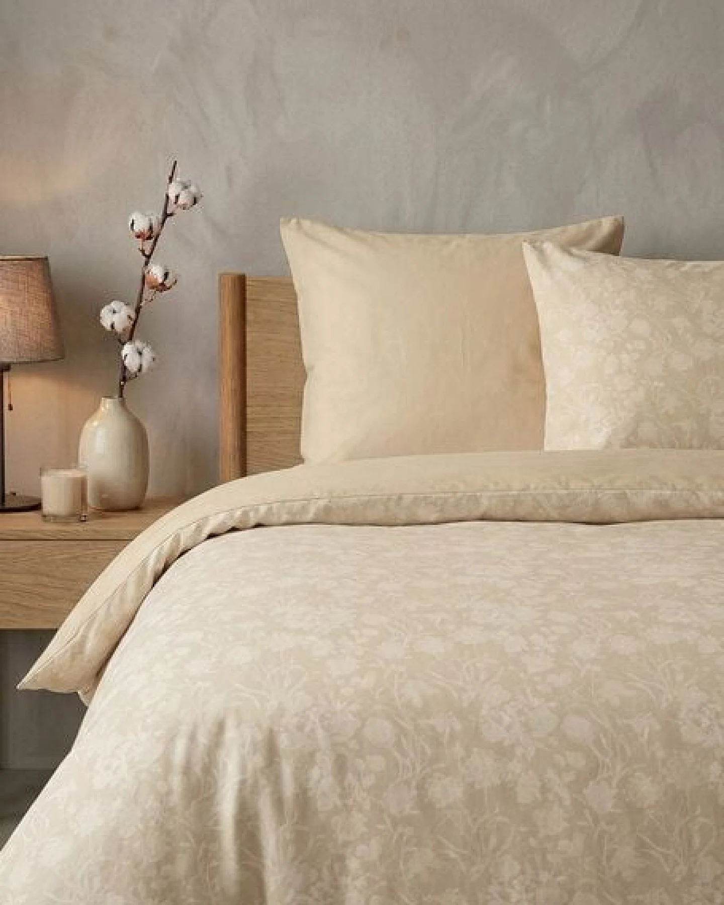 Nature by Adam Bettwäsche 2tlg aus 100% Bio-Baumwolle - Made in Germany - Flower Cuveé Light – Ansicht 3
