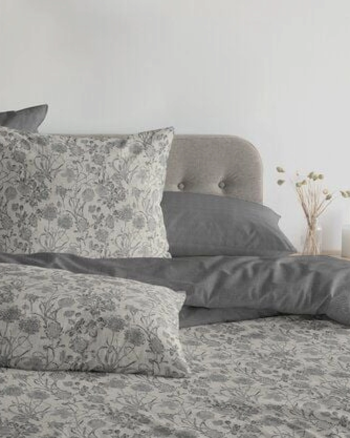 Nature by Adam Bettwäsche 2tlg aus 100% Bio-Baumwolle - Made in Germany - Flower Cuveé Light – Ansicht 4