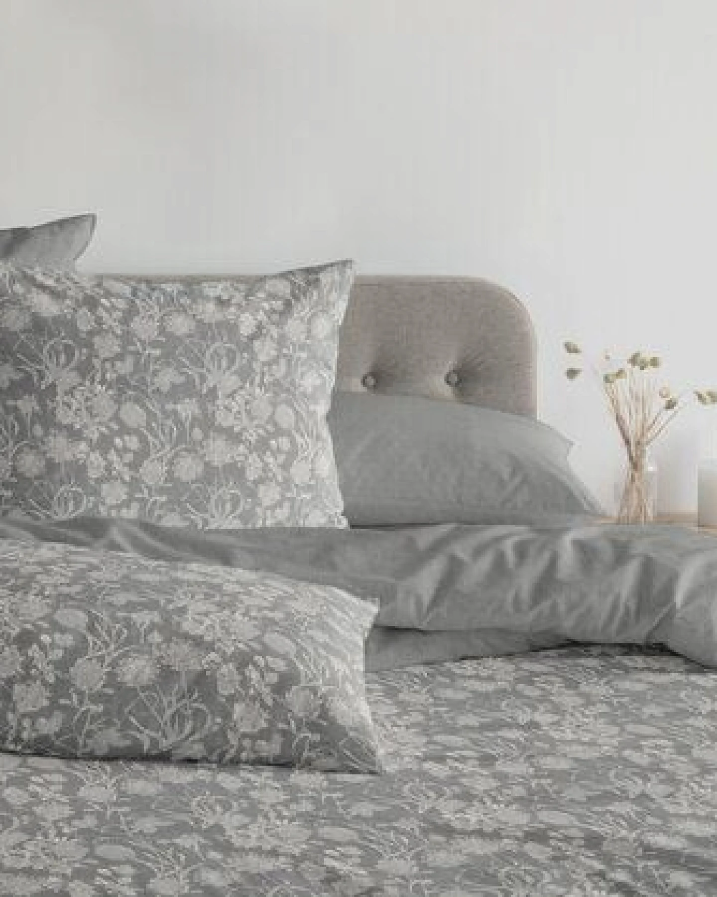 Nature by Adam Bettwäsche 2tlg aus 100% Bio-Baumwolle - Made in Germany - Flower Cuveé Light – Ansicht 4
