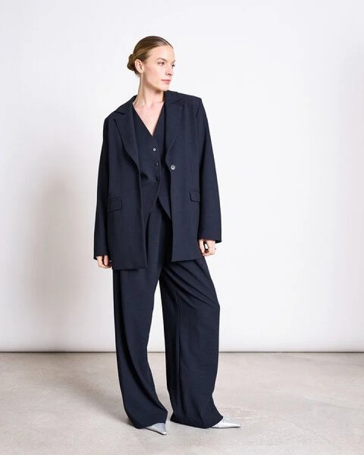 JAN N JUNE SLITTED BACK BLAZER JELS
