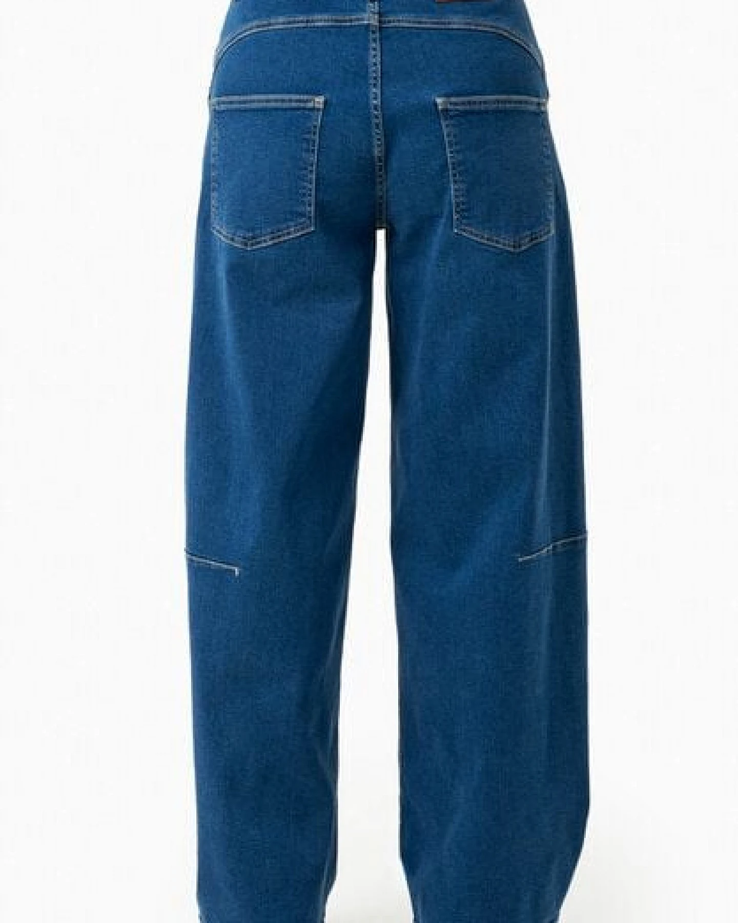 ORGANICATION Jeans mit Weitem Bein aus Bio-Baumwolle – Ansicht 4