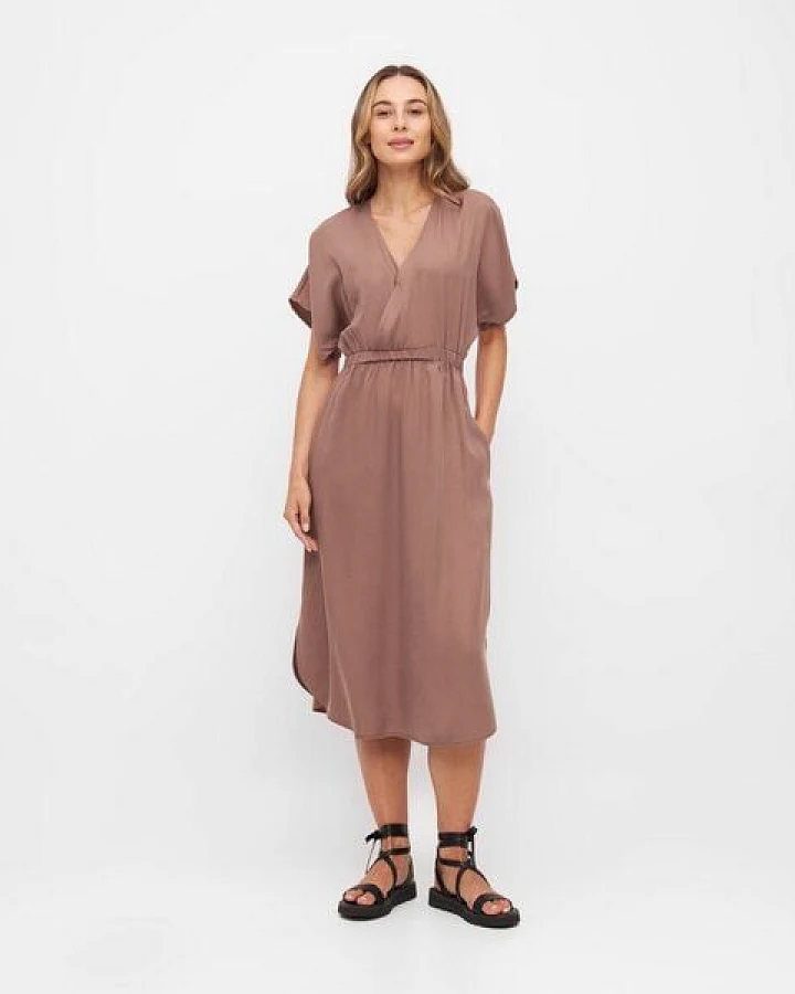 WiDDA berlin Kimonokleid JOAN in Mauve aus TENCEL®