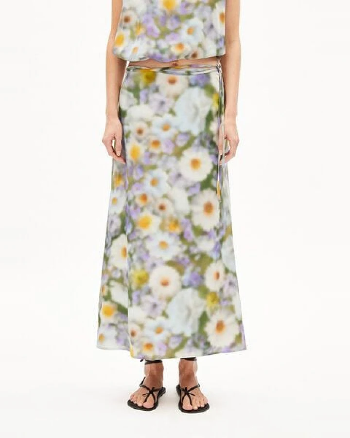 ARMEDANGELS GRAATIA GREEN GARDEN Damen Webrock aus TENCEL Lyocell Mix