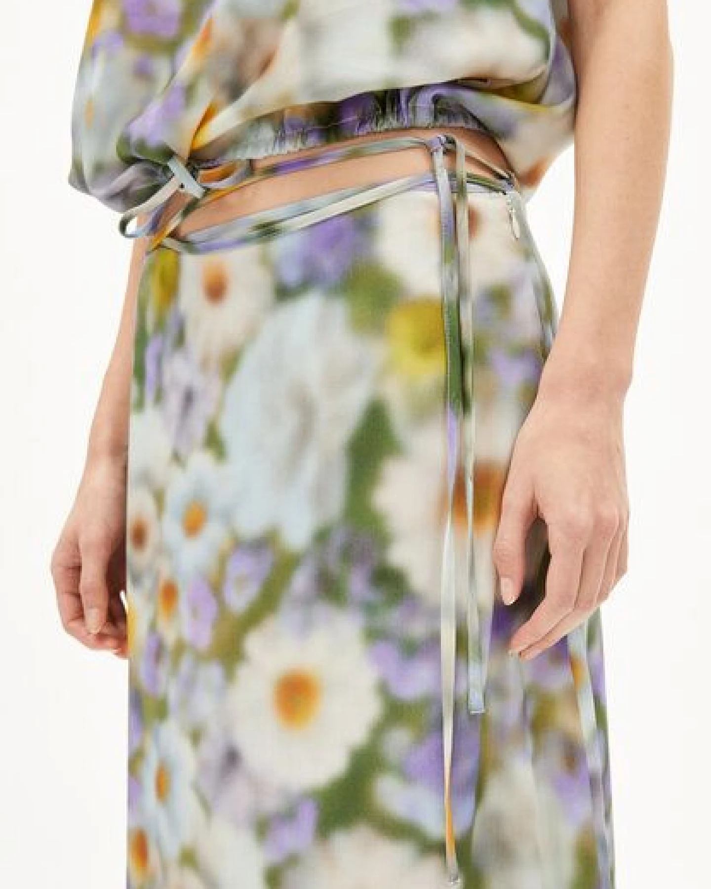 ARMEDANGELS GRAATIA GREEN GARDEN Damen Webrock aus TENCEL Lyocell Mix – Ansicht 3