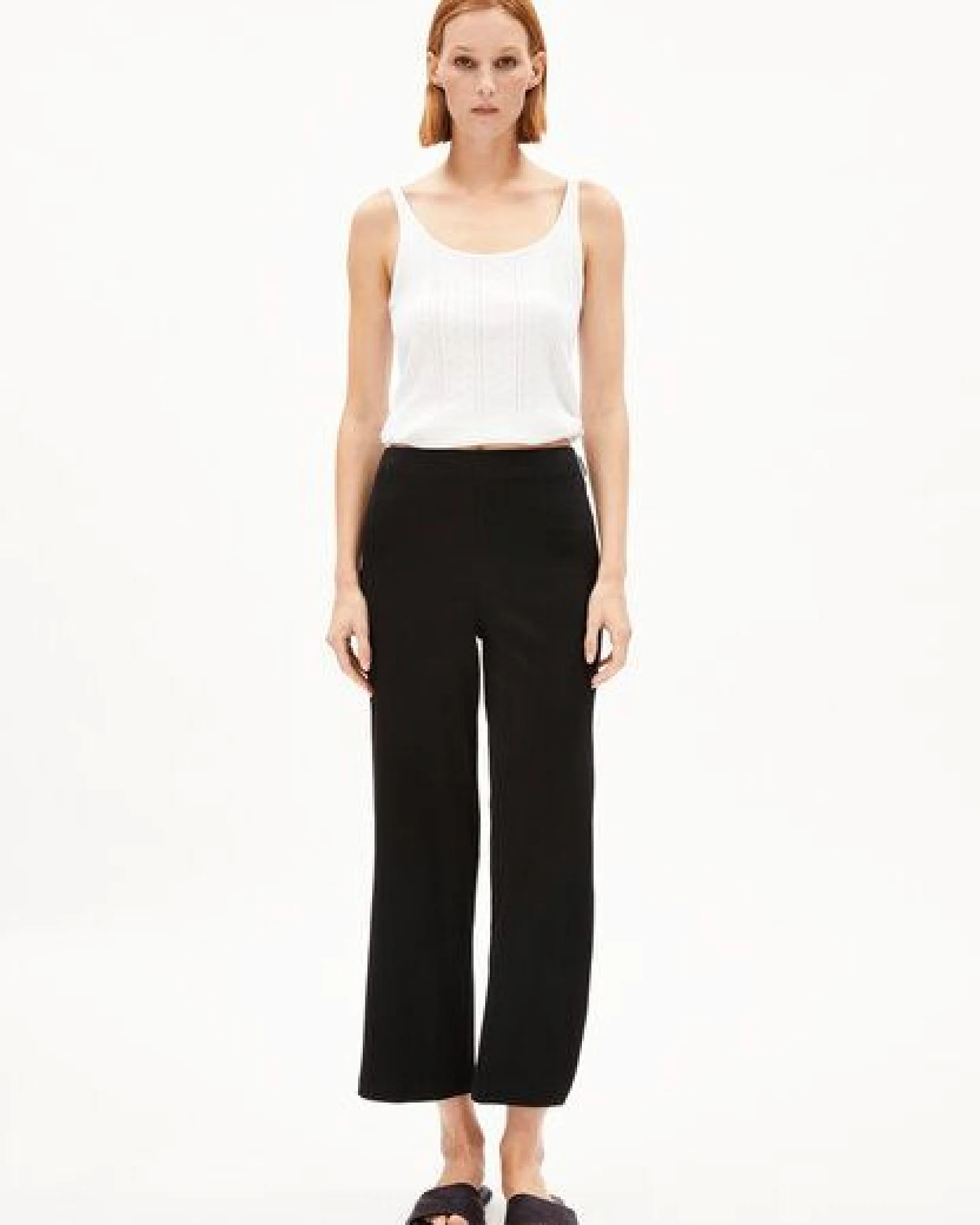 ARMEDANGELS NIANAA RIB Damen Ripp-Jerseyhose aus Bio-Baumwoll Mix – Ansicht 4