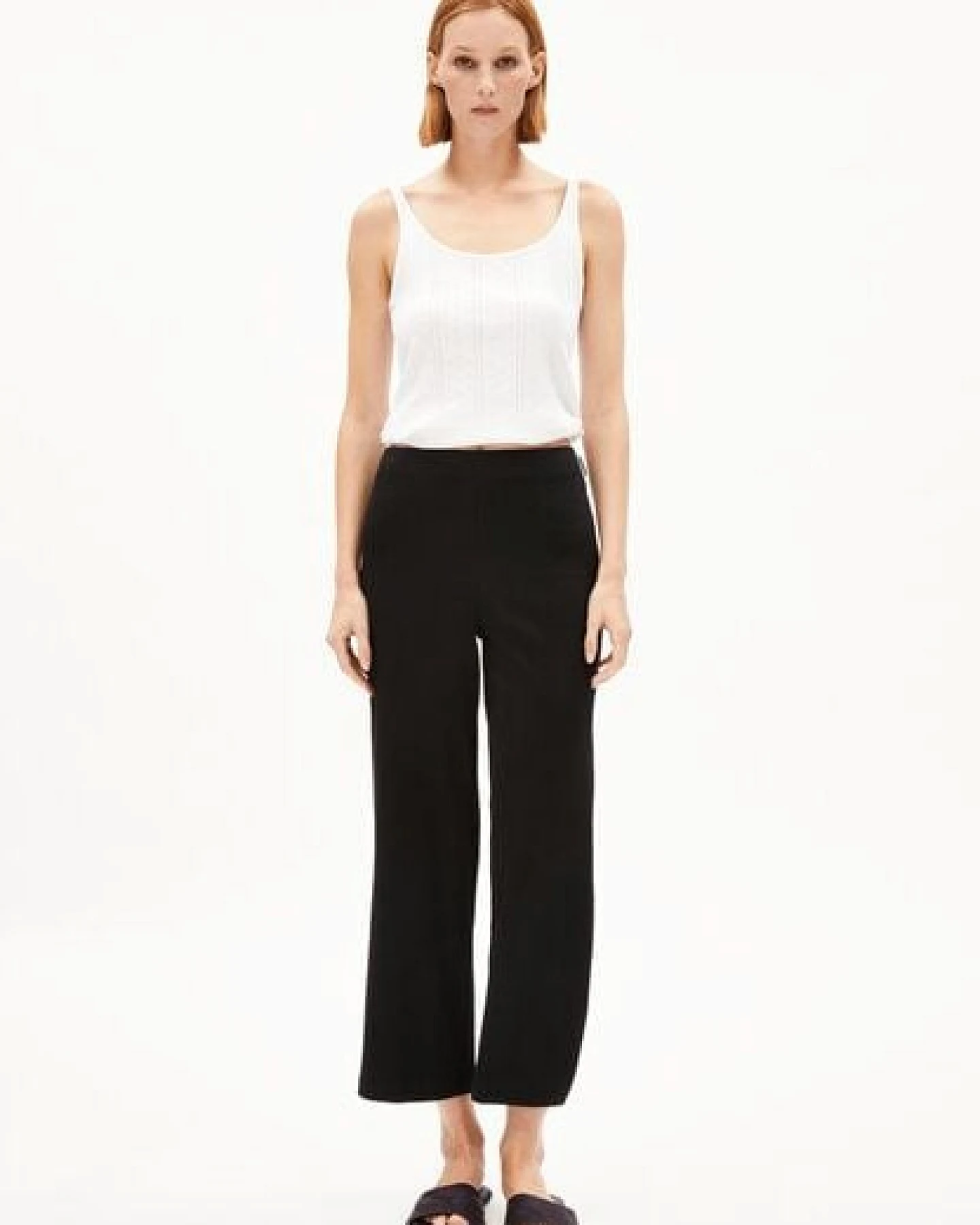 ARMEDANGELS NIANAA RIB Damen Ripp-Jerseyhose aus Bio-Baumwoll Mix – Ansicht 4