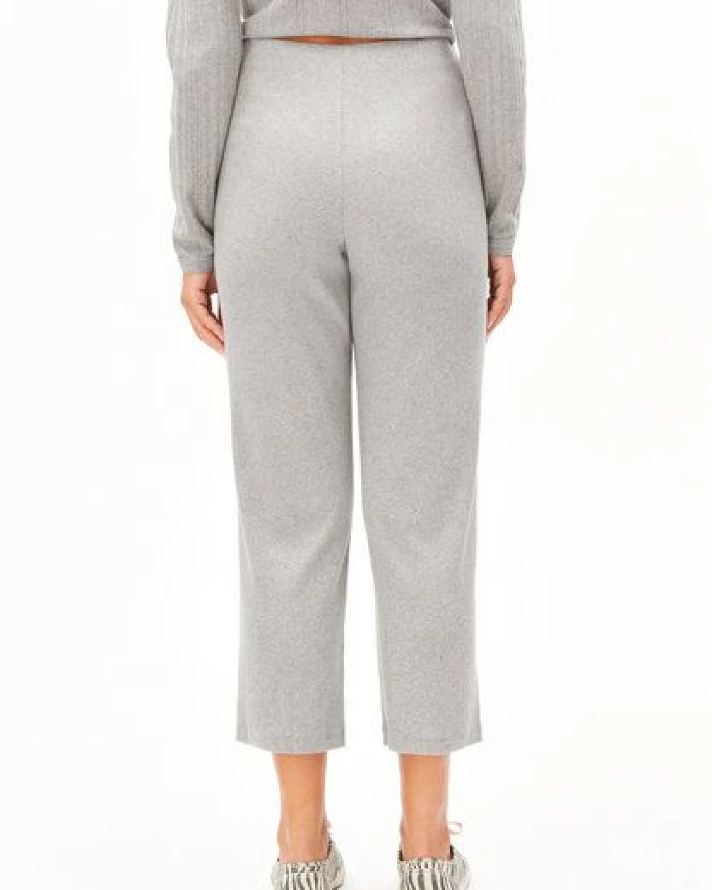 ARMEDANGELS NIANAA RIB Damen Ripp-Jerseyhose aus Bio-Baumwoll Mix – Ansicht 2