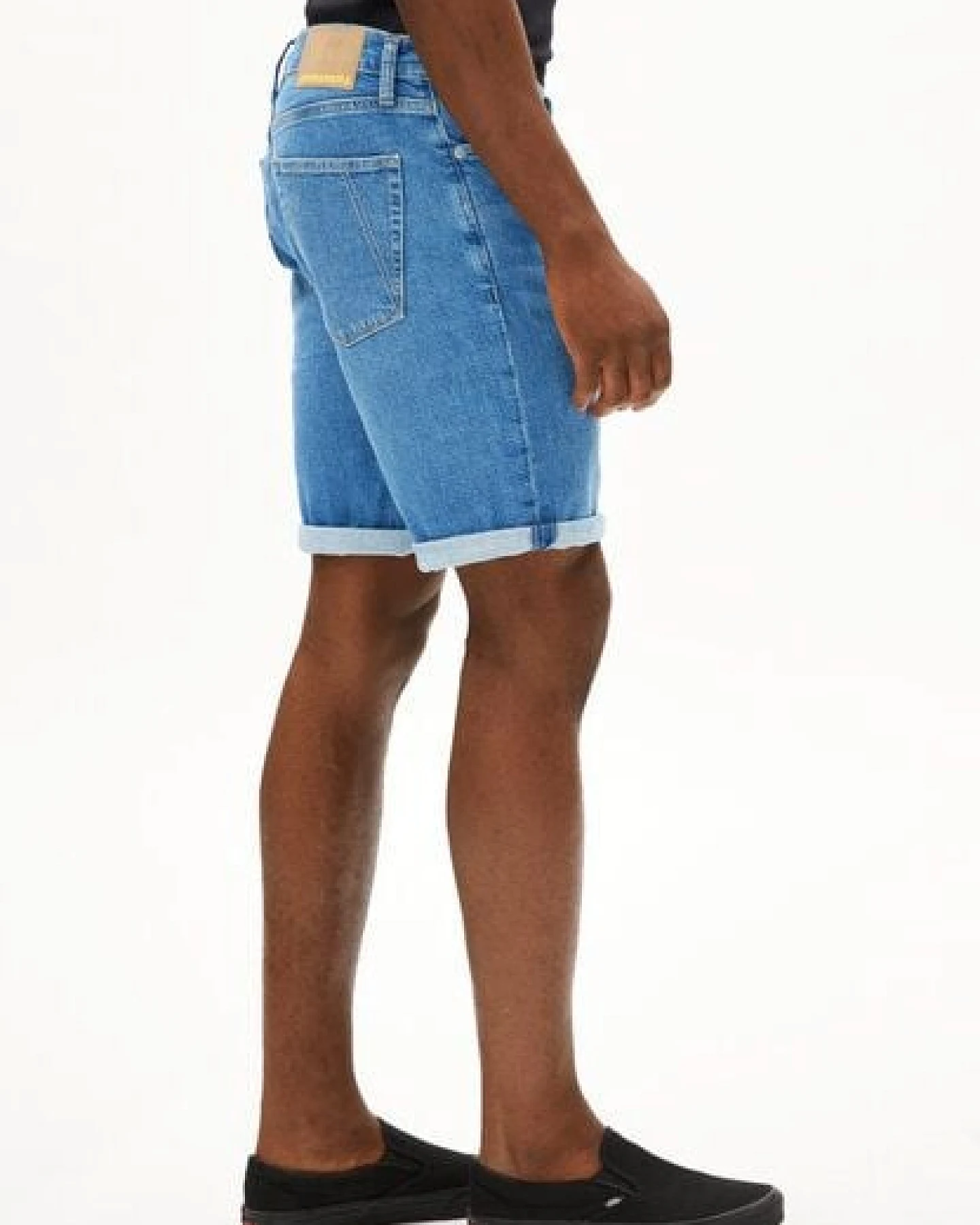 ARMEDANGELS NAAILO Herren Jeans Shorts aus Bio-Baumwoll-Hanf Mix – Ansicht 4
