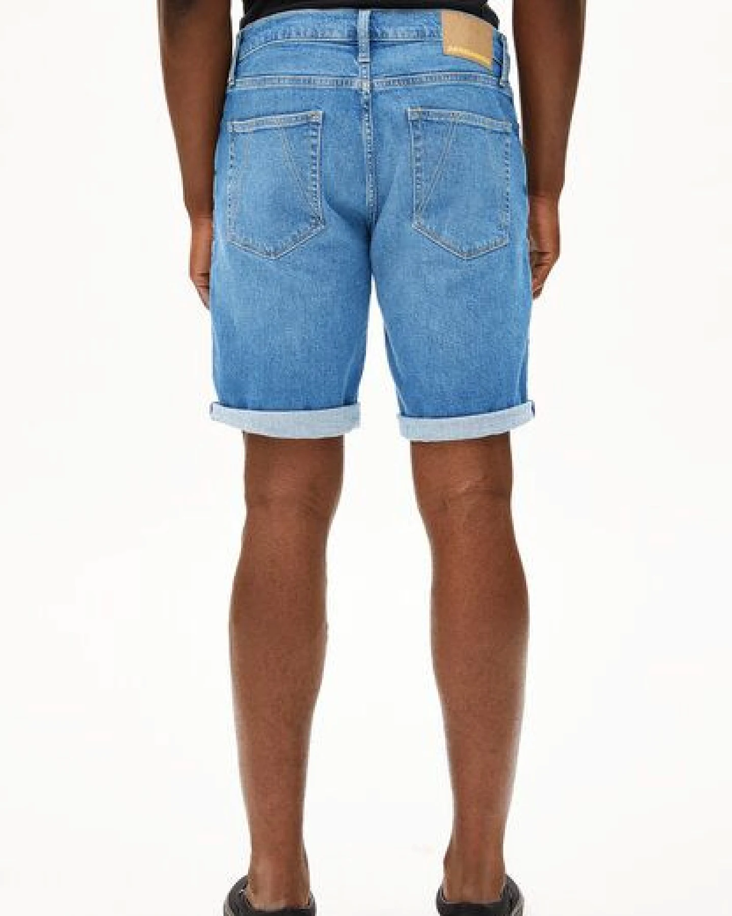 ARMEDANGELS NAAILO Herren Jeans Shorts aus Bio-Baumwoll-Hanf Mix – Ansicht 2