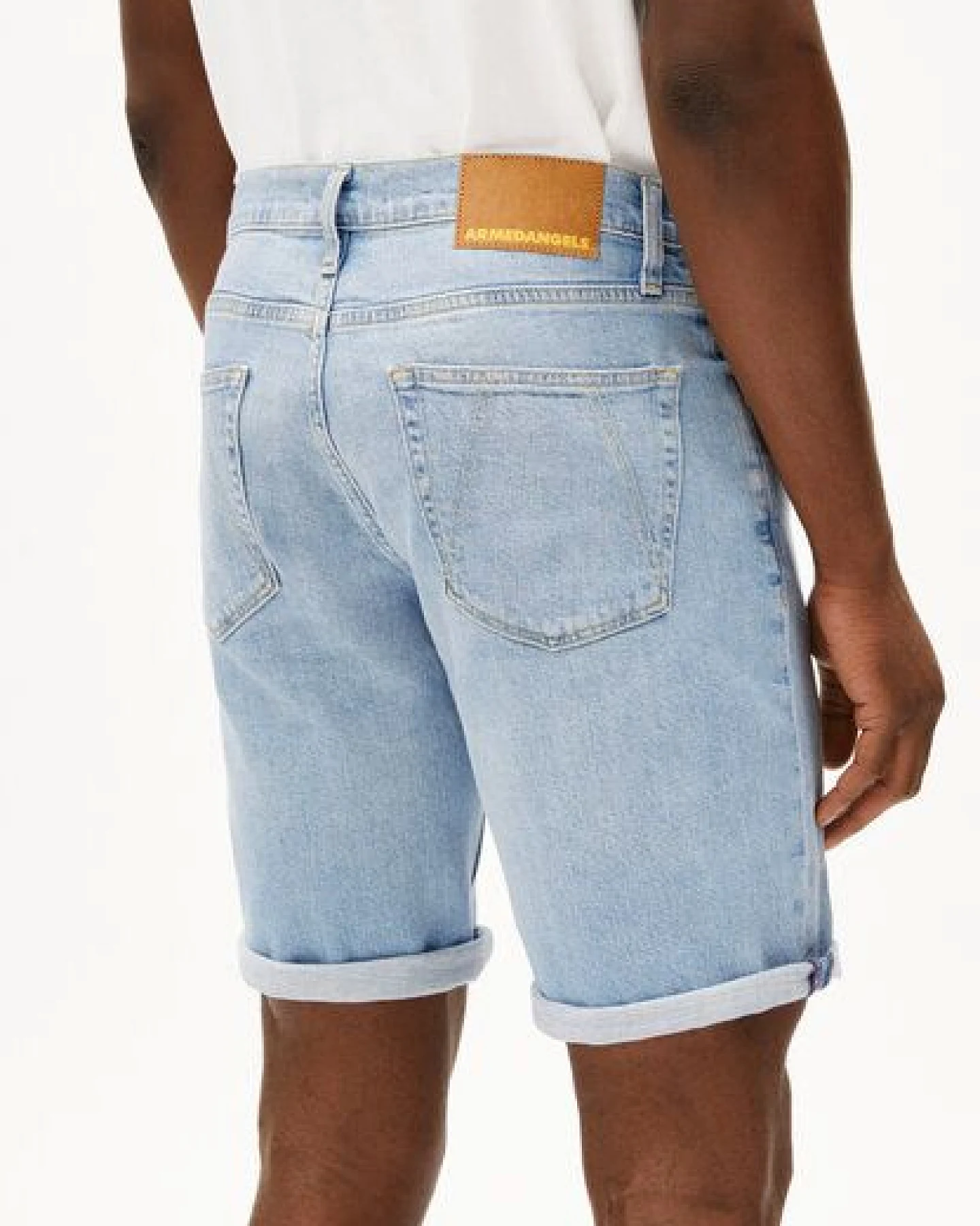 ARMEDANGELS NAAILO Herren Jeans Shorts aus Bio-Baumwoll-Hanf Mix – Ansicht 3